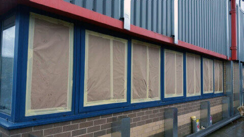 After cladding Re-Branding Cotgrave