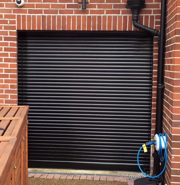 After garage door refurbishment Loughton