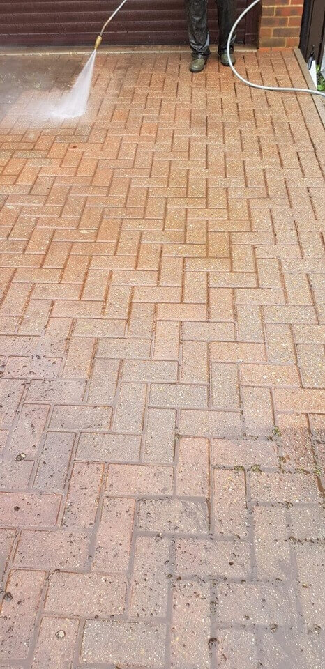 Pressure washing Driveway Pickering